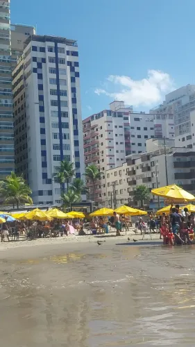 STUDIO OCIAN-Vista Mar e Pé na areia-Praia Grande