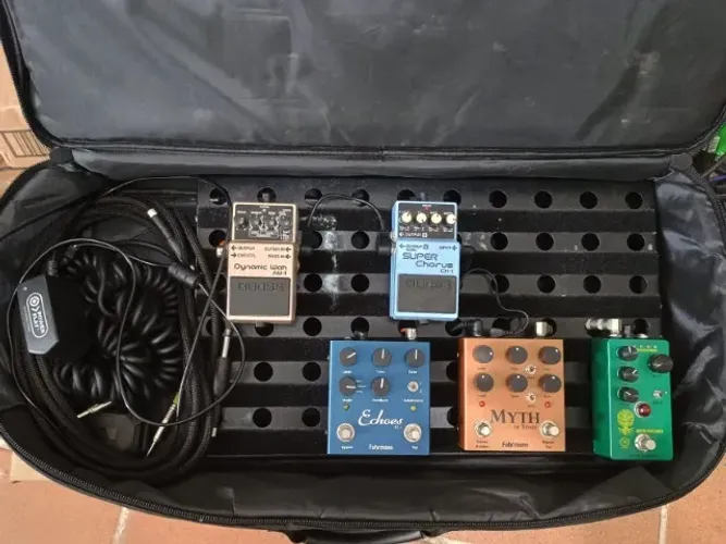 Setup de pedais para guitarra