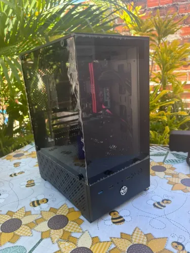 ?Gabinete Gamer TGT Legion, Mini-Tower, Lateral de Vidro