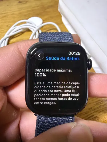 Apple Watch 10 42mm Bateria 100% - Envio OLX Pay - Faço Troca e Parcelo 18x