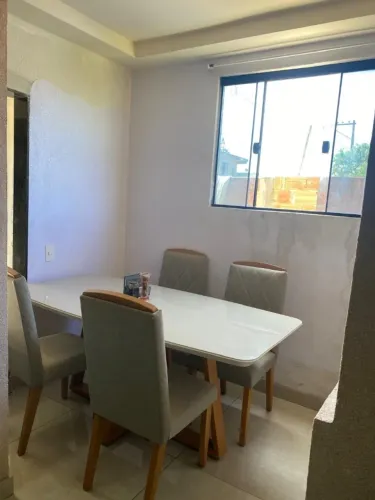 Mesa jantar 6 lugares madeira maciça
