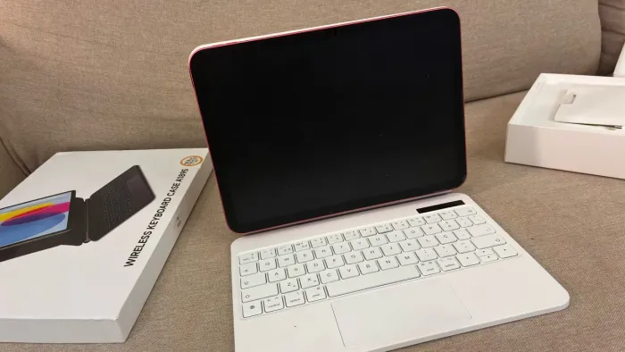 iPad 10 geração (64gb) + Apple Pencil + capa com teclado