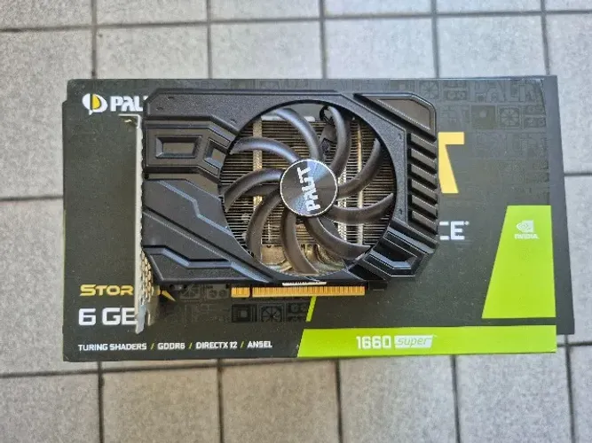 Placa de Vídeo Palit Nvidia Geforce GTX 1660 Super 6GB GDDR6