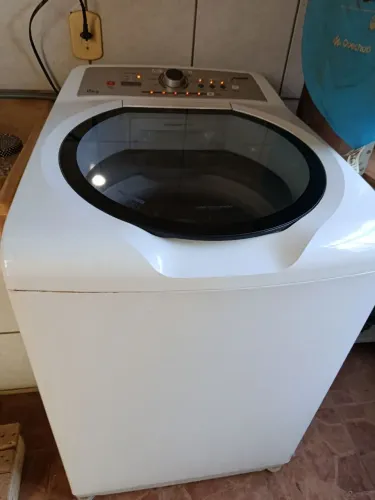 Máquina de Lavar Brastemp 15kg Branca - Funcionando Perfeitamente