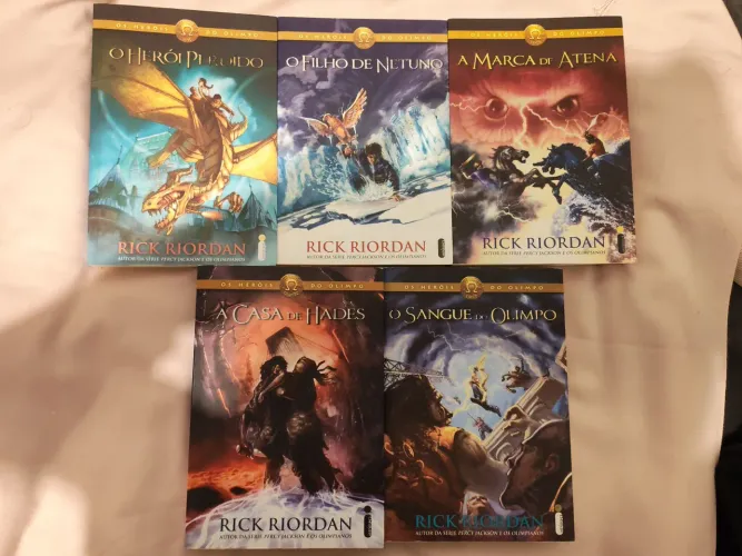 Box de Livros Heróis do Olimpo Rick Riordan