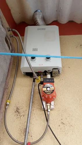 Aquecedor a gás GLP Komeco 7L pilha