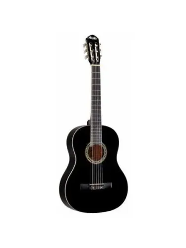 Violão preto Memphis faltando uma corda