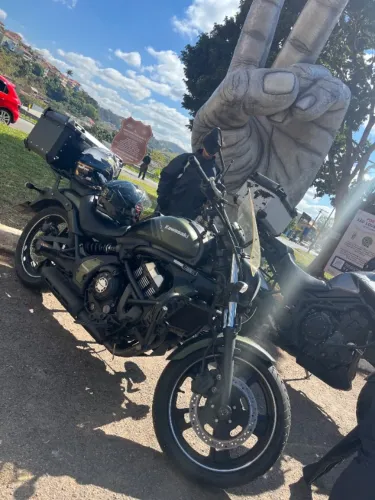 Kawasaki Vulcan S 650 2019 - 41 mil km - Completa com Acessórios