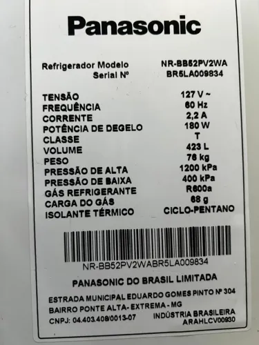 geladeira frost free inverse