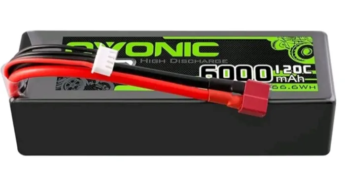 Bateria Lipo Ovonic 3s 6000mah 120c Plug T P/ Rc Traxxas, Kyosho, Arrma, Losi e Outros