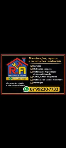Prestação de serviços zap *