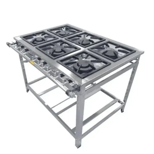 Ac fogão 6 bocas inox Venâncio