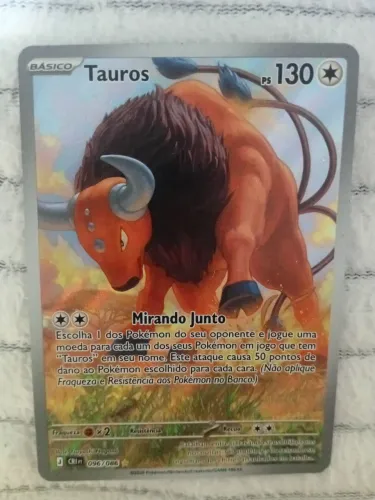Carta Pokémon Tauros