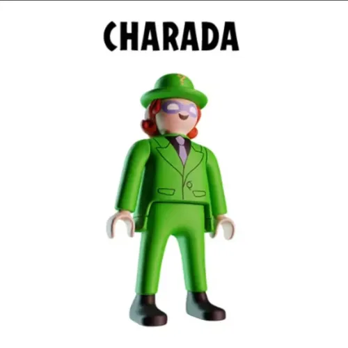 Kinder Ovo Playmobil DC - Charada