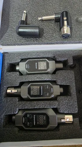 Transmissor e Receptor Sem Fio para Caixa, instrumento, mircrofone - Wireless System