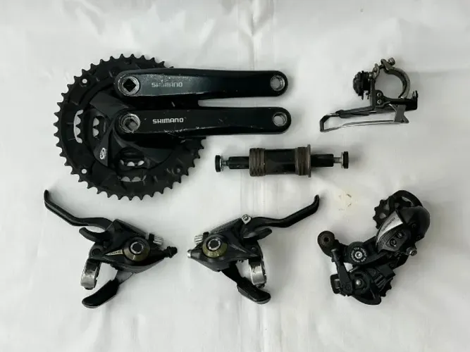 Kit Grupo Shimano 21v Pedivela Trocadores Cambios USADO
