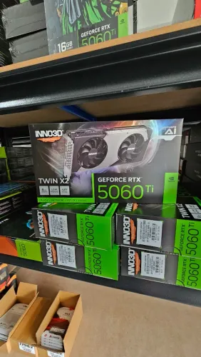 RTX 5060 TI, 8GB, INNO3D TWIN X2 - A MELHOR LOJA DO BR