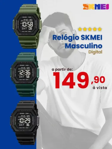 Relógio Digital Masculino