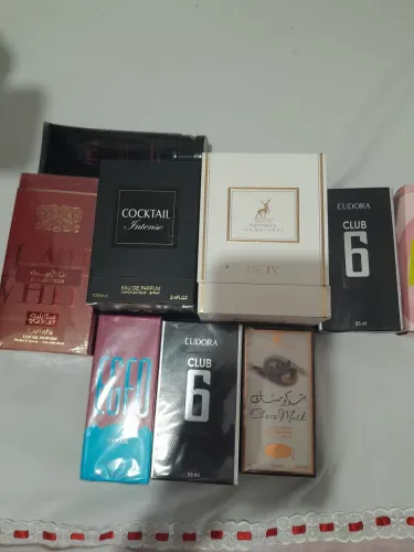 Perfumes diversas marcas 140,00 a unidade