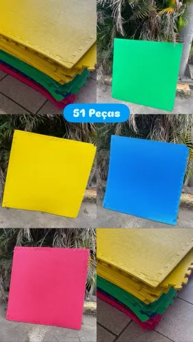 Tapete emborrachado EVA 1,00 x 1,00