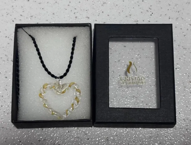 Colar - Pingente 100% cristal