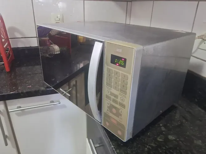 MICROONDAS 30 L TODO INOX BRASTEMP ENTREGA INCLUÍDA
