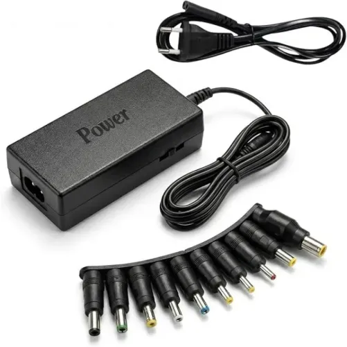 Fonte Notebook Universal Adaptador com 9 Pinos Conectores Portátil Bivolt