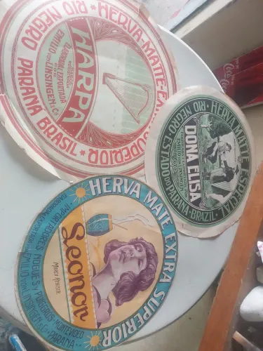 Rótulos antigos...