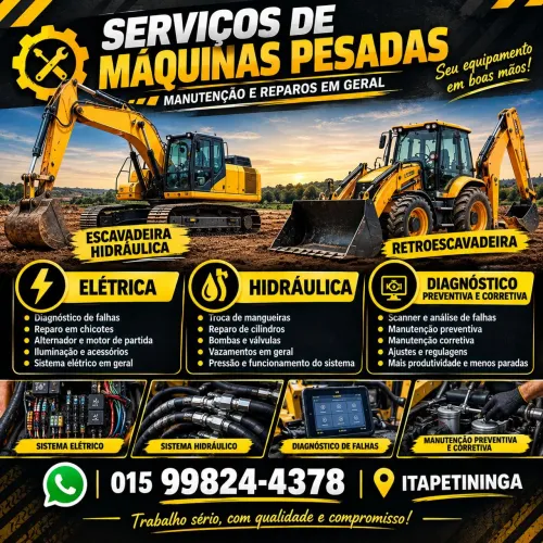 Mecânico linha pesada e leve .