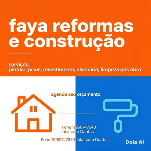 Faya reformas e construção