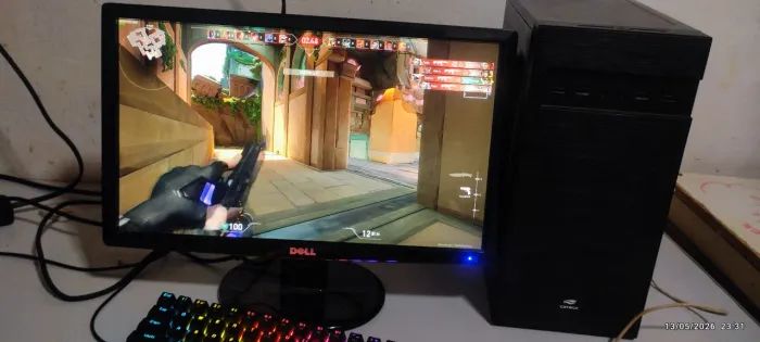 Pc gamer completo com teclado magnético