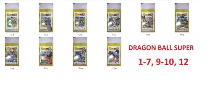 Dragon Ball Super "Primeira Edição" (1-7, 9-10, 12)