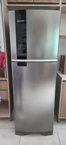 Geladeira Brastemp Frost Free Inox
