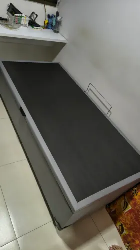 cama baú solteiro perfeito estado