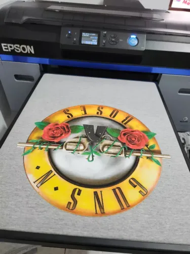 Impressora têxtil DTF DTG Epson f2100 impressão direto no tecido camisetas moletom 