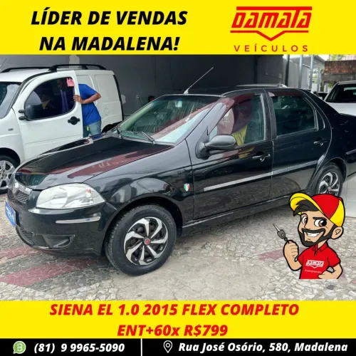 Fiat Siena EL 1.0 MPI Fire Flex 8V 4P 2015