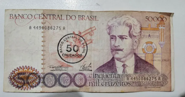 Cédula Cinquenta mil cruzeiros