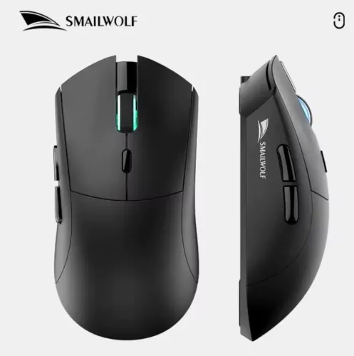 Mouse Gamer Smailwolf rs7, preto