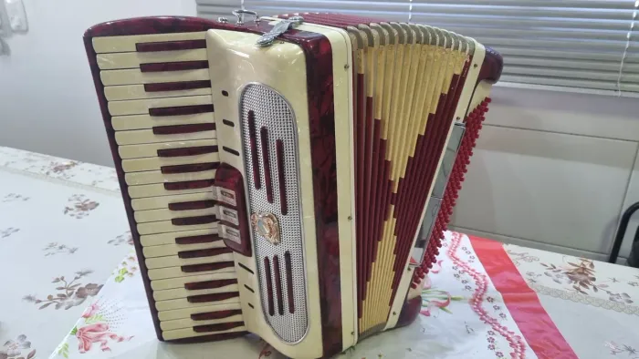 Acordeon lindo 120 baixos reduzida 