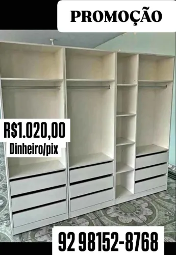 Closet em promoção 