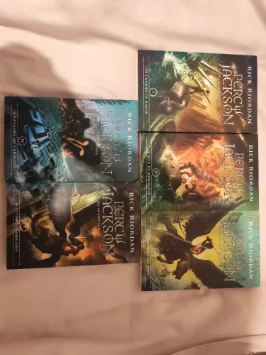 Box de Livros Percy Jackson Saga Completa