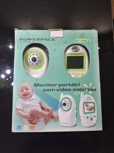 Babá eletrônica sem fio Infravermelho monitor receptor colorido - Usada ótimo estado
