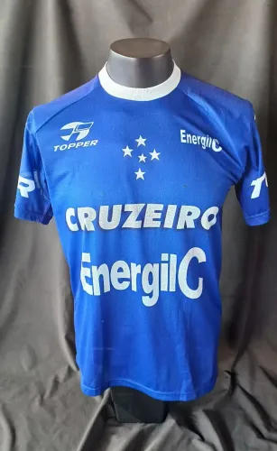 Cruzeiro kit Treino Topper 1998 e torcida anos 1990