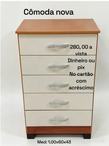 Cômoda nova