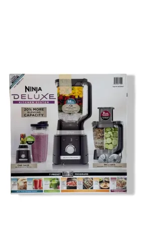 Ninja Deluxe Kitchen System - Liquidificador e Processador