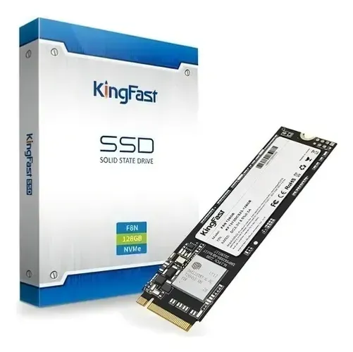 SSD M2 NVMe 256gb Kingfast - Até 2100/1700 mb/s