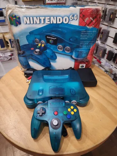 Nintendo 64 serie sabores Anis completo na caixa