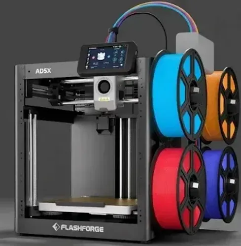 ESTAÇÃO COMPLETA PARA IMPRESSÃO 3D - IMPRESSORA FLASHFORGE AD5X + ESTAÇÃO COMPLETA