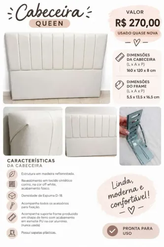 Cabeceira Queen