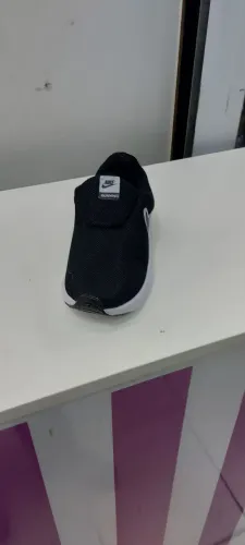 TÊNIS NIKE PRETO SEM VELCRO E SEM CADARÇO GENÉRICO INFANTIL TAMANHOS 25 AO 33